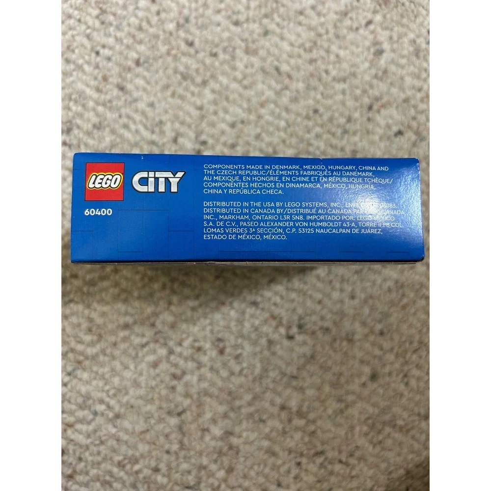 LEGO City Go-Karts and Race Drivers 60400 Building Toy Set 99 Pieces New Box
